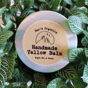 Organic Tallow Balm with Argan Oil, Van, Raw Honey. Rich in Electrol…